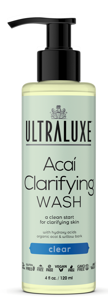 UltraLuxe Acai Clarifying Wash – Ultraluxe Skincare