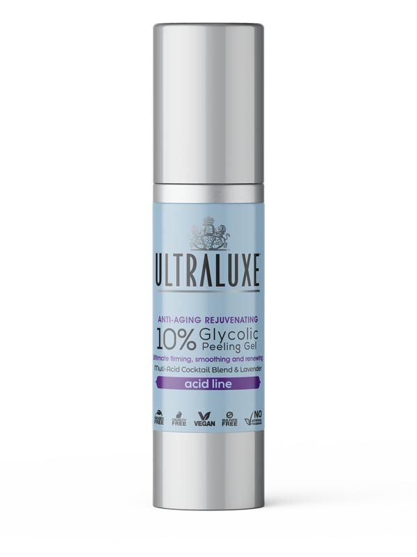 UltraLuxe Anti-Aging Rejuvenating 10% Glycolic Peeling Gel