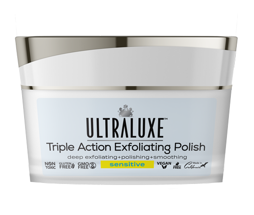UltraLuxe Triple Action Exfoliating Polish - Sensitive
