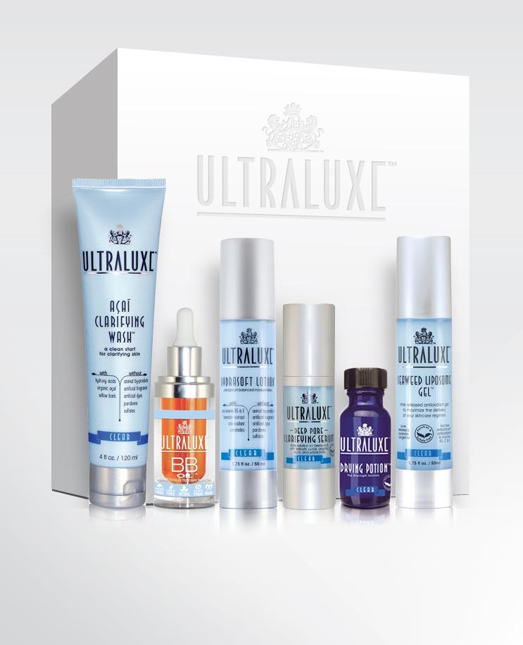 UltraLuxe Clear Skin Regimen Kit – Plus 15% Off