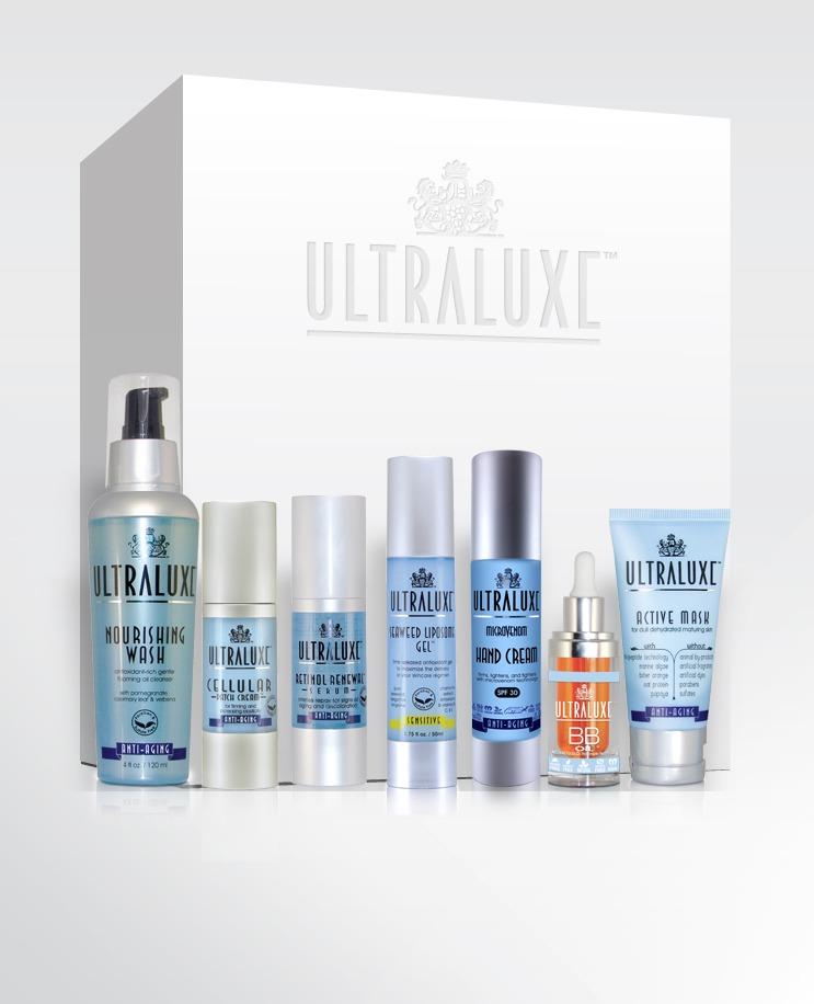UltraLuxe Anti-Aging Skin Care Regimen Kit – Plus 15% Off