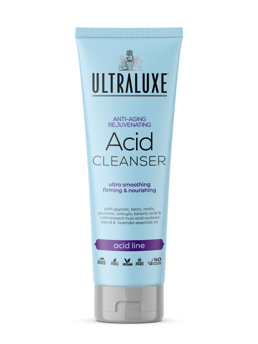UltraLuxe Anti-Aging Rejuvenating Acid Cleanser
