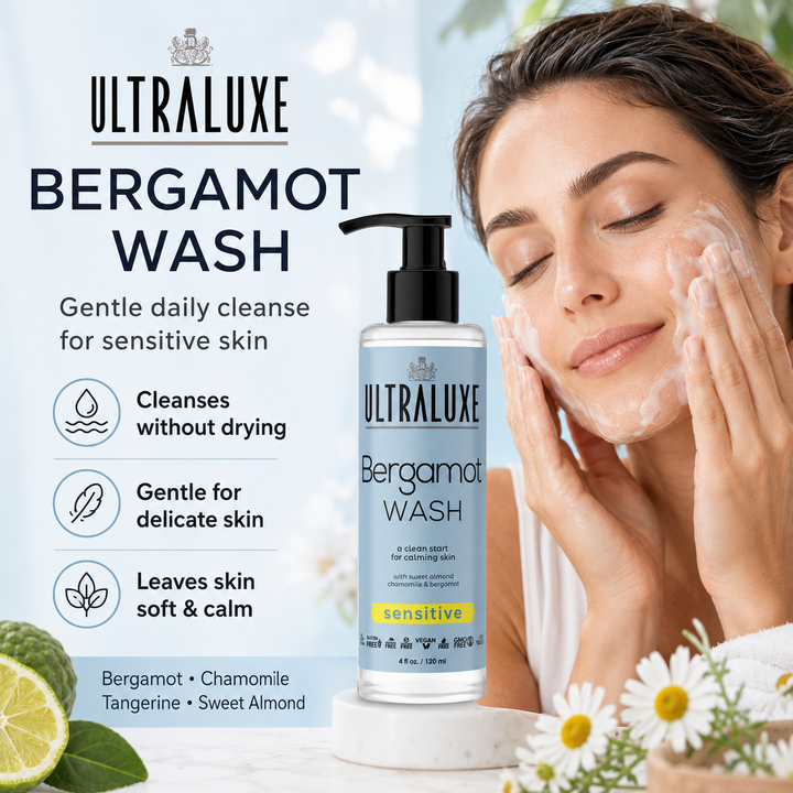 UltraLuxe Bergamot Wash - For all skin types/Sensitive/Discoloration
