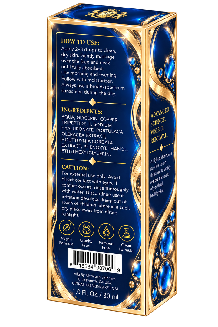 GHKCU - Blue Copper Peptide Serum