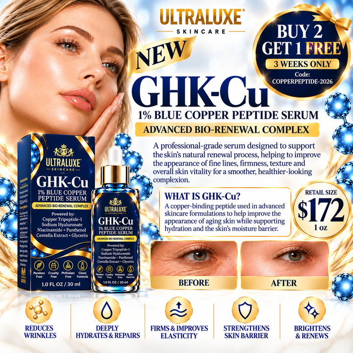 GHKCU - Blue Copper Peptide Serum