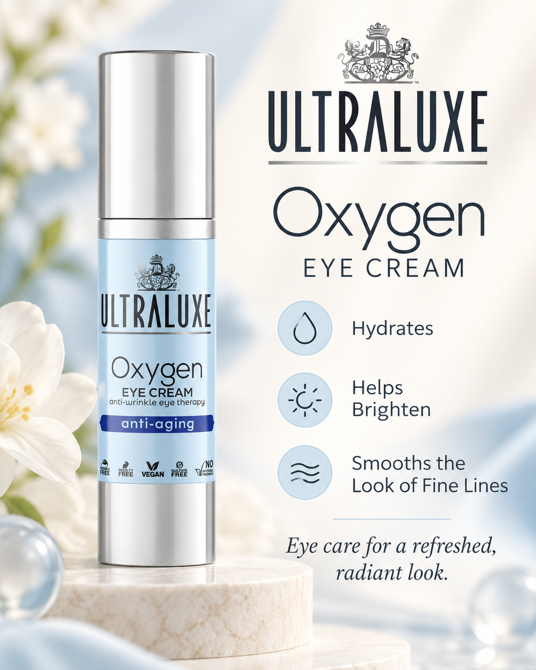 UltraLuxe Oxygen Eye Cream