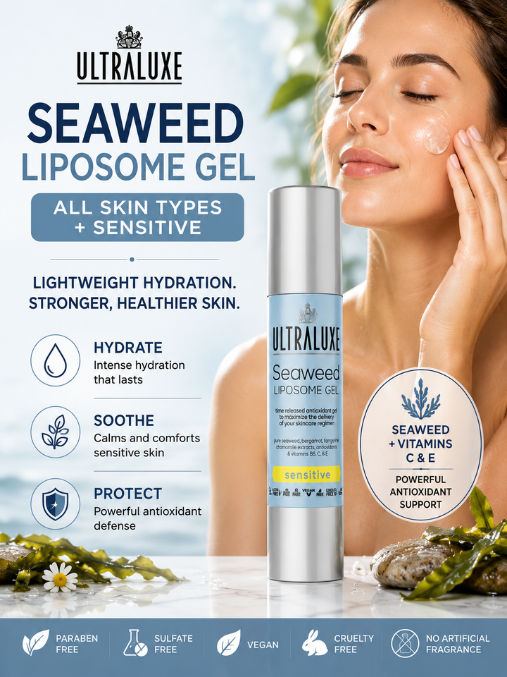 UltraLuxe Seaweed Liposome Gel - All Skin Types+Sensitive