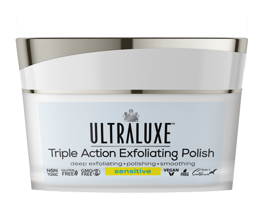 UltraLuxe Triple Action Exfoliating Polish - All Skin Types+Sensitive