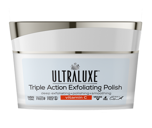 UltraLuxe Triple Action Exfoliating Polish - Vitamin C
