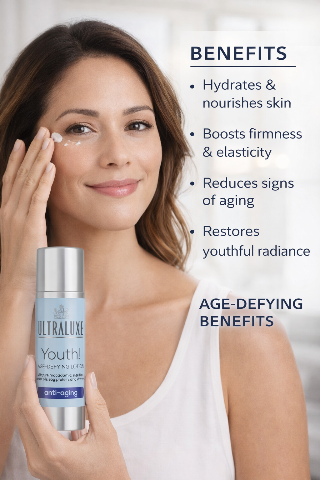 UltraLuxe Youth! Age-Defying Lotion