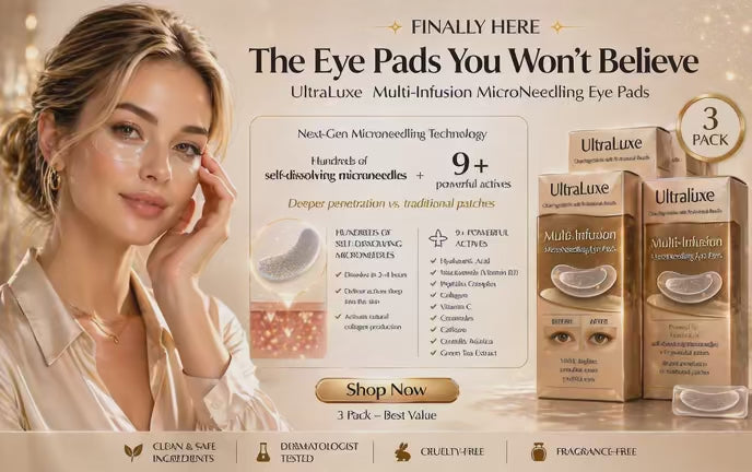 NEW! Ultraluxe Multi-Infusion MicroNeedling Eye Pads (Promotion for Multi-Pack version only starts 5/4 and ends 5/24)