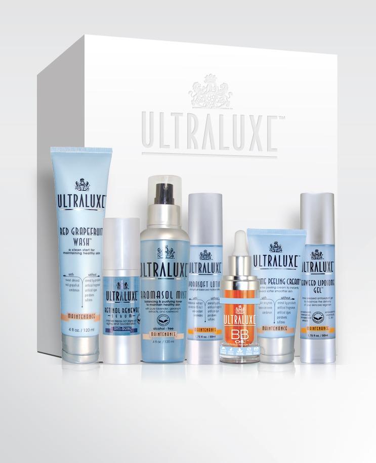 UltraLuxe Skin Maintenance Regimen Kit – Plus